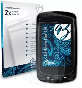 Bruni 2x Proteggi Schermo per Garmin Edge 810 Pellicola Protettiva - Foto 1 di 4