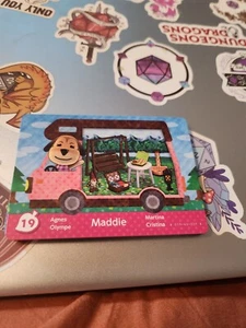 Animal Crossing Welcome Amiibo Wohnmobil Karte - Bild 1 von 1