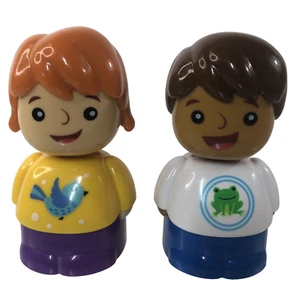 LeapFrog LeapBuilders ABC Smart House Learning Blocks 3" REPLACEMENT PEOPLE (2) - Picture 1 of 5