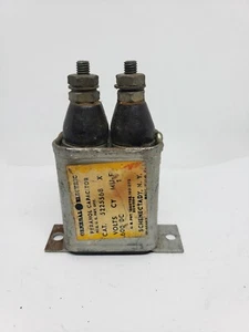 Vintage General Electric PYRANOL Capacitor 1.0 MU-F 600DC tube - Bild 1 von 6