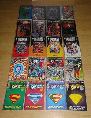 Set of 20 Superman graphic novels/comics (Superman versus Terminator / predator) - Image 1 of 4