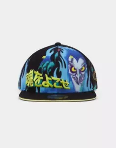 LOS VILLANOS OFICIALES DE DISNEY HÉRCULES HADES POR TODAS PARTES IMPRIMEN GORRA SNAPBACK - Imagen 1 de 3
