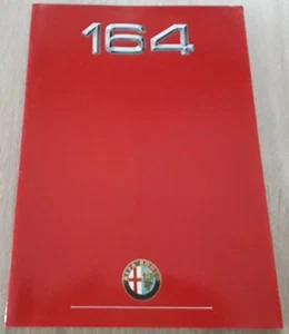 Alfa Romeo 164 Saloon Brochure c.1988 - 3.0 V6 3.0 V6 Lusso - Picture 1 of 7