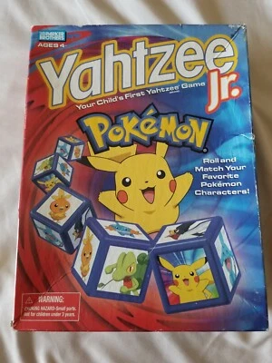Pokemon Yahtzee Jr. Board Game - Milton Bradley - Missing Cup/Manual - Image 1 of 4