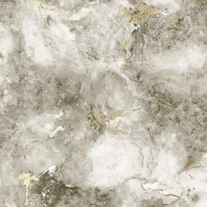 Papel pintado metálico Rokya crema/oro mármol MC7114 - Imagen 1 de 4
