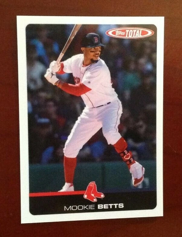 2019 Topps Total Wave 3 (Limited Print Run) MOOKIE BETTS Red Sox #201 - Image 1 of 1