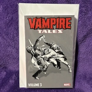 "VAMPIRE TALES" MARVEL COLLECTED EDITION VOLUME 3 TPB SOFTCOVER BOOK "MORBIUS" - Picture 1 of 8