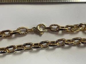 10kt Gelbgold Armband 7 Zoll Kabelglied 108168-1 JE OBO - Bild 1 von 4