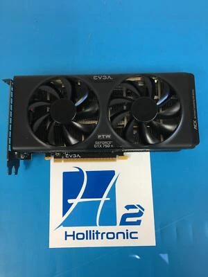 EVGA GEFORCE GTX 750 TI 2GB GDDR5 Graphics Card 02G-P4-3757-RX - Image 1 of 4