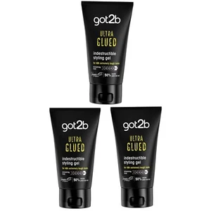 3x got2b ultra glued styling gel for edges / expert edge control 150ml - Picture 1 of 1