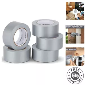 5 Rolls of Electrical Grade Heavy Duty Duct Tape - Waterproof & Industrial Use - Picture 1 of 7