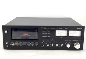Schönes Vintage Sankyo STD-2000 Stereo Kassettendeck spielt, braucht aber neue Riemen - Bild 1 von 14
