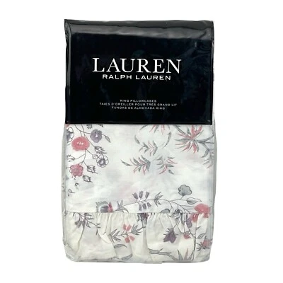 Funda de Almohada Ralph Lauren Maddie Blossom Floral KING MULTI/CREMA Foto 1 de 4