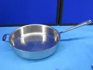 ALL-CLAD Professional Kitchen Stainless Steel Frying Pan 11" Diameter x 2 5/8 H - Picture 1 of 9