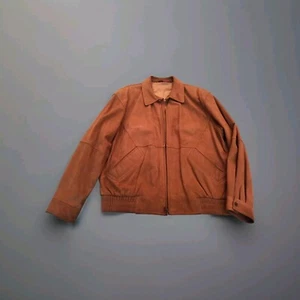 Blouson, Jacke, echt Leder, Farbe: cognac/braun, Herren, Gr. 27, Übergang - Bild 1 von 10