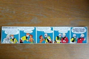 Opération 48.81.00. 1974 5 vignettes auto-collant de TIBET Chick Bill TBE - Picture 1 of 2