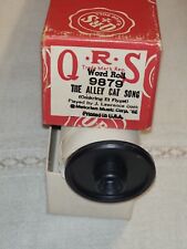 Vintage Q.R.S  Piano Music Word Roll #9879 - THE ALLEY CAT SONG