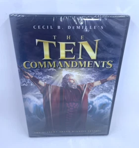 NEW The Ten Commandments (1956) Charlton Heston Yul Brynner Cecil B. DeMille DVD - Picture 1 of 4