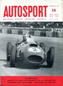 Revista Autosport 28 de noviembre de 1958 Mike Hawthorn Cooper Monaco Vauxhall Cresta - Imagen 1 de 1