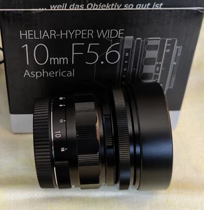 Voigtlander 10mm f/5.6 FE Heliar-Hyper Sony FE mount Lens - Picture 1 of 6