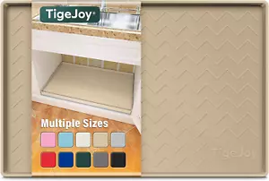 Waterproof under Sink Mat 22" X 19", Shelf Liner Protector in Kitchen and Bathro - Picture 1 of 12
