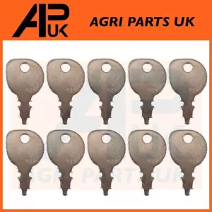 10x Ignition Switch Keys Garden Tractor Battery Case Wheelhorse for Ford Bolens - Picture 1 of 2