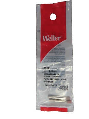 Punta de soldadura Weller MT2 cobre niquelado sin plomo 1/8" diámetro ENVÍO GRATUITO Foto 1 de 2