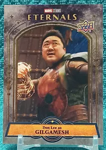 2023 Marvel Eternals CHARACTERS DON LEE AS GILGAMESH Silver Parallel - Picture 1 of 3