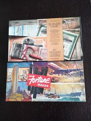 Vintage Games X 2 Business Game & Fortune Maker Waddingtons Complete VGC - Image 1 of 4