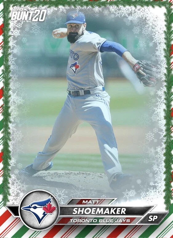 [DIGITAL CARD] Topps Bunt - Matt Shoemaker - 12 Days of BUNT Holiday Variant - Image 1 of 1