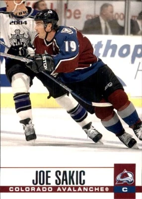 Joe Sakic Colorado Avalanche 2003-04 Pacific #89 Foto 1 de 2
