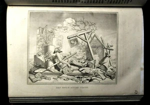 1857=HOGARTH = DAS ENDE ALLER DINGE - FINE DEL MONDO = Satira.Umorismo.ETNA - Foto 1 di 1