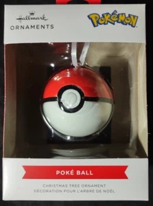 2022 Ornamento Segni Caratteristici - Pokémon Pokeball - Rosso e Bianco - Foto 1 di 3