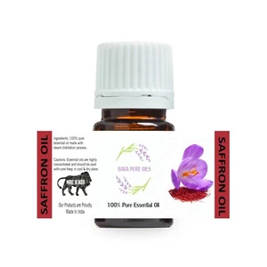 SAFFRON OIL PURE NATURAL ESSENTIAL PURE ORGANIC FROM INDIA USD - Picture 1 of 3