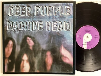 DEEP PURPLE machine head VINYL LP 1972 ORIG U.K 1st A1 B1 + lyric sheet  (T - Image 1 of 4