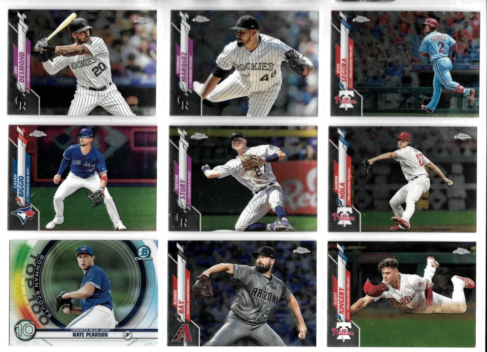 Robbie Ray Arizona Diamondbacks 2020 Topps Chrome MLB Baseball #192 - Image 1 of 1