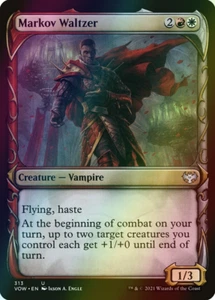 MTG Markov Waltzer Showcase Foil ** Innistrad: Crimson Vow ** English (NM) - Picture 1 of 1