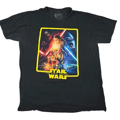Disney Star Wars The Force Awakens Galaxy Premiere Collection Mens Large T Shirt - Imagem 1 de 4