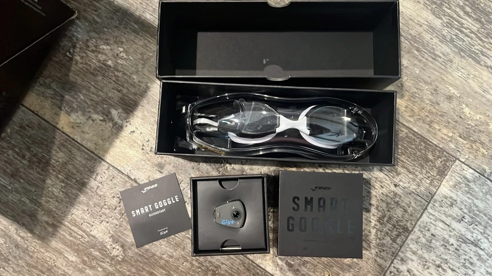 Kit de óculos inteligentes FINIS - Óculos e treinador inteligente para treinamento de natação caixa aberta A2 - Imagem 1 de 1