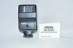 Focal DA-2000-Multi- Dedicated Shoe Mount Flash w Instructions (TESTED) (#101) - Picture 1 of 8