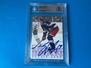 Shane Doan 1995-96 Parkhurst Int. Rookie Hockey Signed Auto Beckett SLABBED BAS - Picture 1 of 2