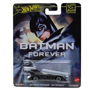 Hot Wheels Premium 1:64 Pop Culture Batman Forever Batmobile - Picture 1 of 2