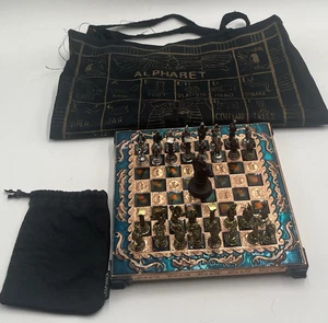 Juego de ajedrez de dioses del Olimpo de mitología griega con bolsas incluidas y todas las piezas - Imagen 1 de 6