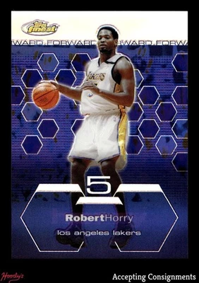 2002-03 Finest Refractors #98 Robert Horry 199/250 LAKERS - Image 1 of 2