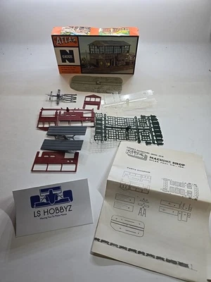Rare Vintage Atlas N Gauge Machine Shop Building No.2828 Model Train Parts NOS - Image 1 of 3