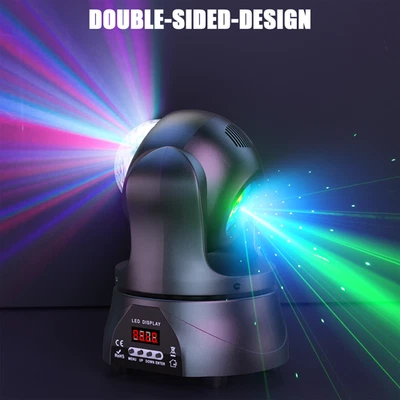 Dual Head RGBW Moving Head Light With Starlight For Wedding Event Party - Image 1 of 4