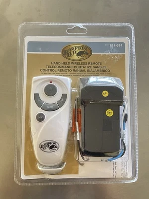 Hampton Bay Hand Held Wireless Remote 191-691 Transmitter Receiver Ceiling Fan - Image 1 of 2