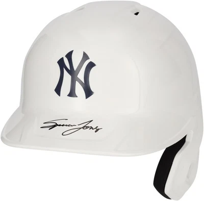 Spencer Jones Yankees Signed Alternate Rawlings Mach Pro Replica Batting Helmet - Image 1 of 2