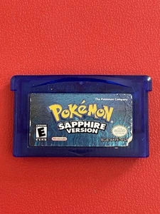 Pokemon: Sapphire Version (Nintendo Game Boy Advance, 2002) - Picture 1 of 2