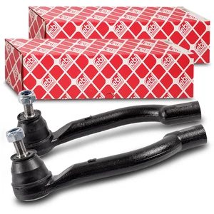 2x FEBI BILSTEIN Spurstangenkopf VORNE NISSAN QASHQAI X-TRAIL RENAULT KOLEOS - Bild 1 von 5